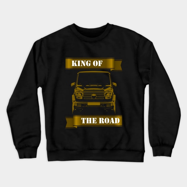 G wagon king of the road Crewneck Sweatshirt by WOS